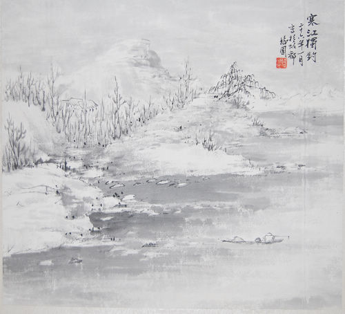 寒江独钓